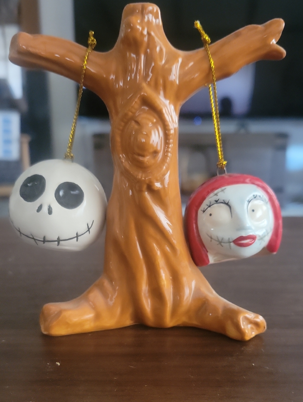 Nightmare Before Christmas. Jack And Sally Salt And Pepper Shakers